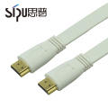 SIPU high speed flat hdmi cable 2.0 for ps4 with ethernet factory price cable tv hdmi wholesale audio video cable